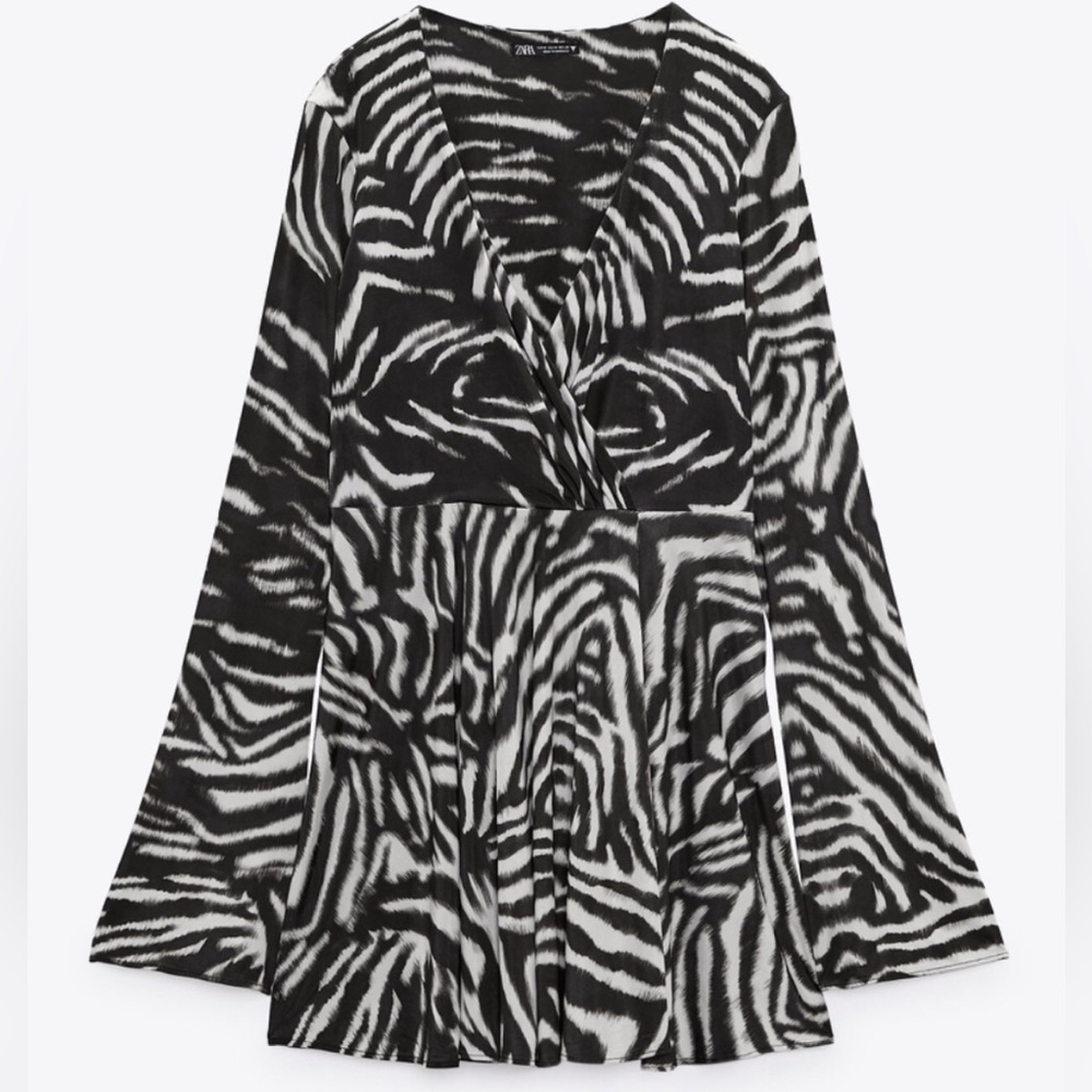 Zara - Zebra Printed Dress